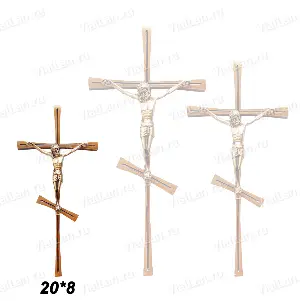 Крест BK 23 (20*8, Бронза, цвет Бронза, Православный) арт:807