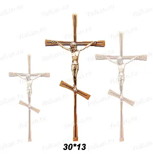 Крест BK 23 (30*13, Бронза, цвет Бронза, Православный) арт:809