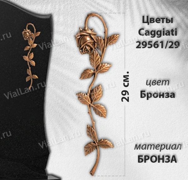 Цветы Caggiati 29 561/29 (Материал Бронза, Цвет Бронза) арт:1439