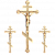 Крест 8 конечный С распятием