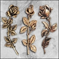 Цветы бронзовые